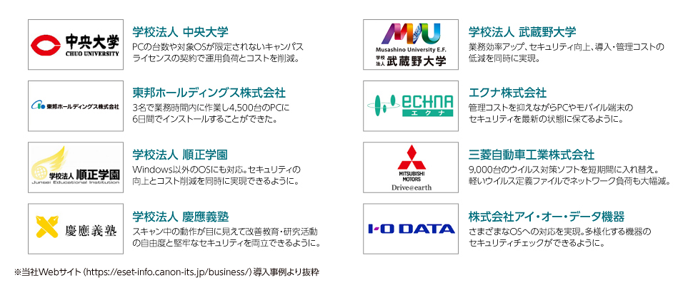 導入事例抜粋