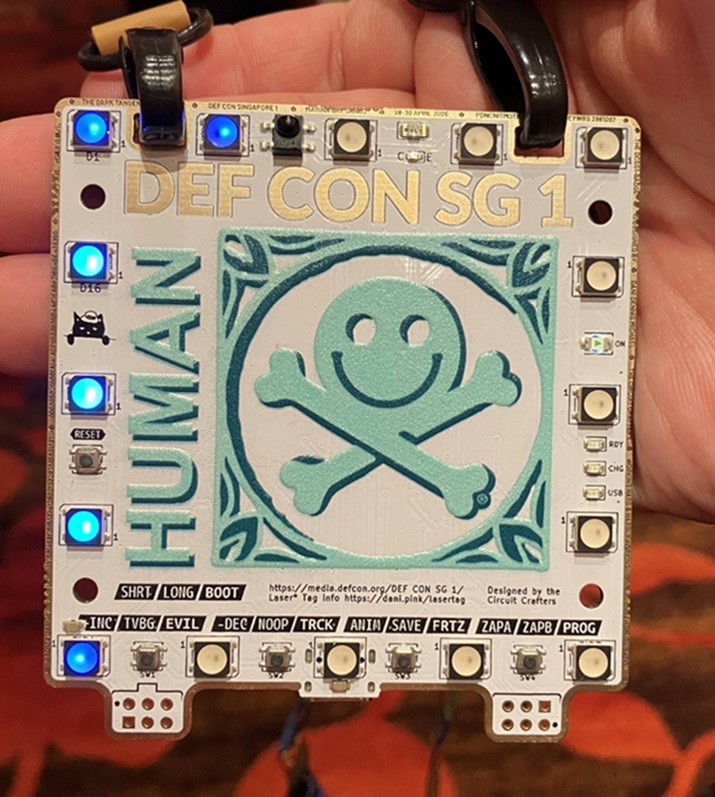 DEF CONバッジ(会場の入場証)